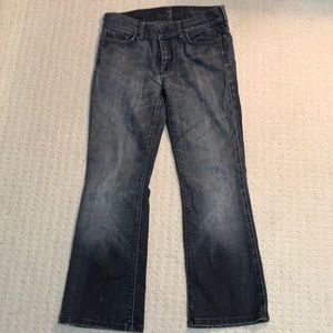 7 for all Mankind High Waist Boot Cut Jeans 30